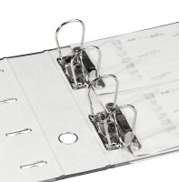 LEITZ 1092 Doppelordner schwarz Karton 7,5 cm, 1 St.