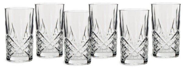 Echtwerk Longdrinkgläser 350,0 ml, 6 St.