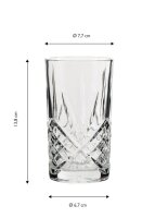 Echtwerk Longdrinkgläser 350,0 ml, 6 St.