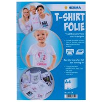 HERMA Transferpapier zum Aufbügeln weiss DIN A4, 10 Blatt