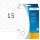 HERMA Folien-Verschlussetiketten transparent 32,0 x 32,0 mm, 16 Blatt