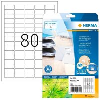 HERMA 10701 Recycling Etiketten weiß 35,6 x 16,9...