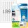 HERMA 10700 Recycling Etiketten weiß 25,4 x 10,0 mm, 20 Blatt