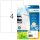 HERMA 10706 Recycling Etiketten weiß 105,0 x 148,0 mm, 20 Blatt