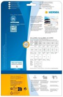 HERMA 10707 Recycling Etiketten weiß 210,0 x 148,0...