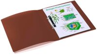 HERMA Ringbuch 2-Ringe braun 3,5 cm DIN A4, 1 St.