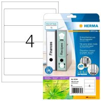 HERMA Ordneretiketten weiß, 20 Blatt