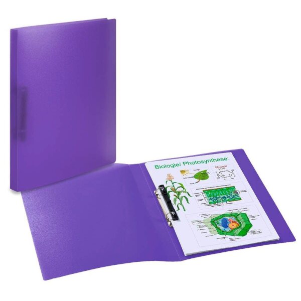 HERMA Ringbuch 2-Ringe violett 3,5 cm DIN A4, 1 St.