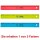 KUM Lineal L3 Flexi® TB Lefty® 30,0 cm, farbsortiert