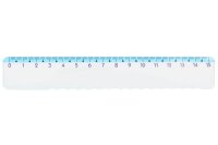 KUM Lineal L1 Style Highlight 15,0 cm, blau