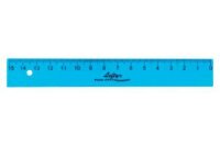 KUM Lineal L1 Flexi® TB Lefty® 15,0 cm, farbsortiert