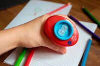 KUM Linkshänder Dosenspitzer doppelt Medi Grip Lefty...