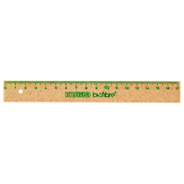 KUM Lineal 17,0 cm, natur