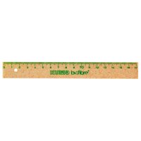 KUM Lineal 17,0 cm, natur