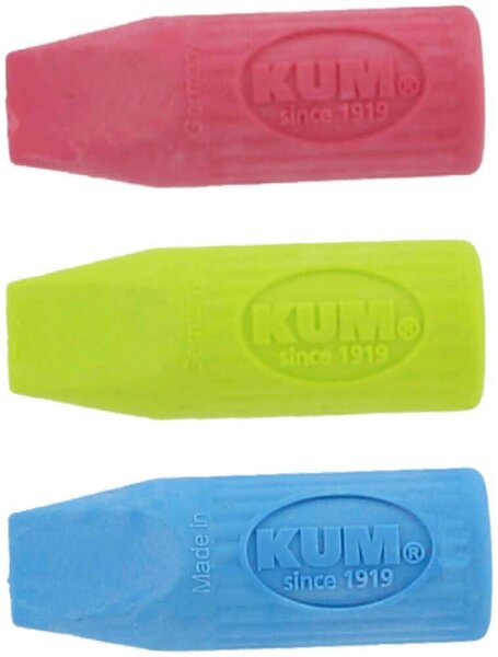 KUM Radiergummi Mini-Cap farbsortiert, 1 St.