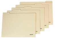 LEITZ Einstellmappen 2434 DIN A4 chamois, 100 St.