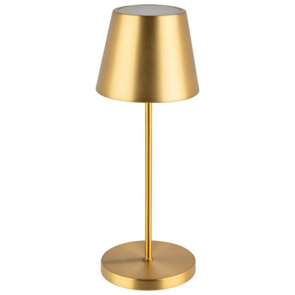 APS MERLE LED Akku-Tischleuchte gold 2,0 W