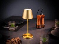 APS MERLE LED Akku-Tischleuchte gold 2,0 W