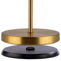 APS MERLE LED Akku-Tischleuchte gold 2,0 W