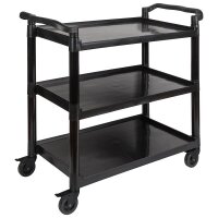 APS Servierwagen READY schwarz 50,0 x 108,0 x 96,0 cm  (...