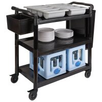 APS Servierwagen READY schwarz 50,0 x 108,0 x 96,0 cm  (...