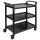 APS Servierwagen READY schwarz 50,0 x 108,0 x 96,0 cm  ( 11944 )