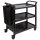 APS Servierwagen READY schwarz 50,0 x 108,0 x 96,0 cm  ( 11944 )