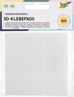 folia doppelseitige Klebepads, 0,5 x 0,5 cm, 800 St.