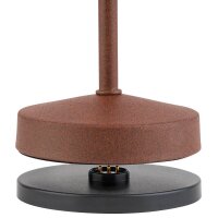 APS ALVA LED Akku-Tischleuchte rostfarben 1,0 W