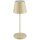 APS MERLE LED Akku-Tischleuchte sandfarben 2,0 W