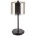 APS ANTON LED Akku-Tischleuchte schwarz, mirrored look 2,0 W