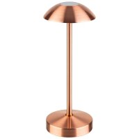 APS ALVA LED Akku-Tischleuchte kupfer 1,0 W