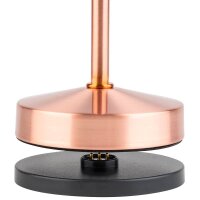 APS ALVA LED Akku-Tischleuchte kupfer 1,0 W