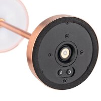 APS ALVA LED Akku-Tischleuchte kupfer 1,0 W
