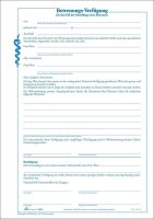 RNK-Verlag Patientenverfügung Formulare 2895, 1 Pack