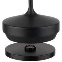 APS NISSRIN LED Akku-Tischleuchte schwarz 1,5 W