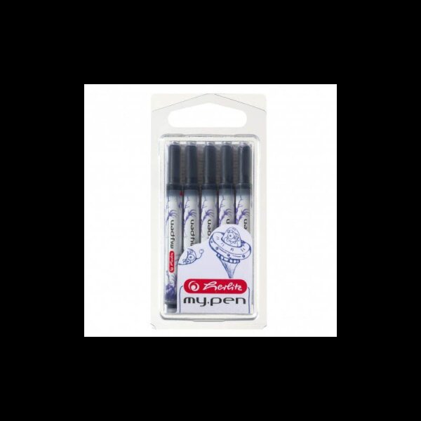 herlitz Tintenpatronen für Füller my.pen königsblau, 5 St.