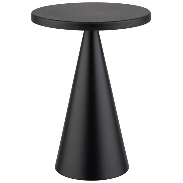 APS CONE LED Akku-Tischleuchte schwarz 2,0 W