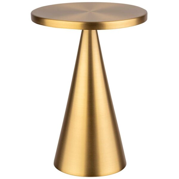 APS CONE MINI LED Akku-Tischleuchte gold 2,0 W