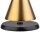 APS CONE MINI LED Akku-Tischleuchte gold 2,0 W