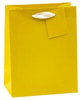TSI Geschenktüten TRENDFARBEN dunkelrot, lia, grün, hellblau, gelb, rosa 18,0 x 23,0 cm, 12 St.