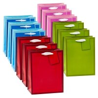 TSI Geschenktüten TREND MIT RAHMEN blau, rosa, rot,...