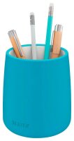 LEITZ Stiftehalter Cosy blau Keramik 8,7 x 8,7 x 10,8 cm
