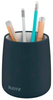 LEITZ Stiftehalter Cosy grau Keramik 8,7 x 8,7 x 10,8 cm
