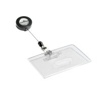DURABLE Namensschilder mit Clip 8,5 x 5,4 cm, 10 St.