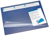 Läufer Schreibtischunterlage SYNTHOS blau Kunststoff...
