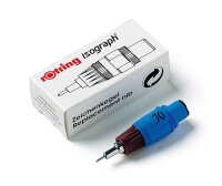 rotring Isograph Zeichenkegel lila 0,35 mm, 1 St.