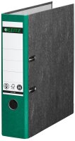 LEITZ 1080 Ordner grün marmoriert Karton 8,0 cm DIN...