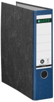 LEITZ 1080 Ordner blau marmoriert Karton 8,0 cm DIN A4, 1 St.