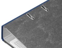 LEITZ 1080 Ordner blau marmoriert Karton 8,0 cm DIN A4, 1 St.